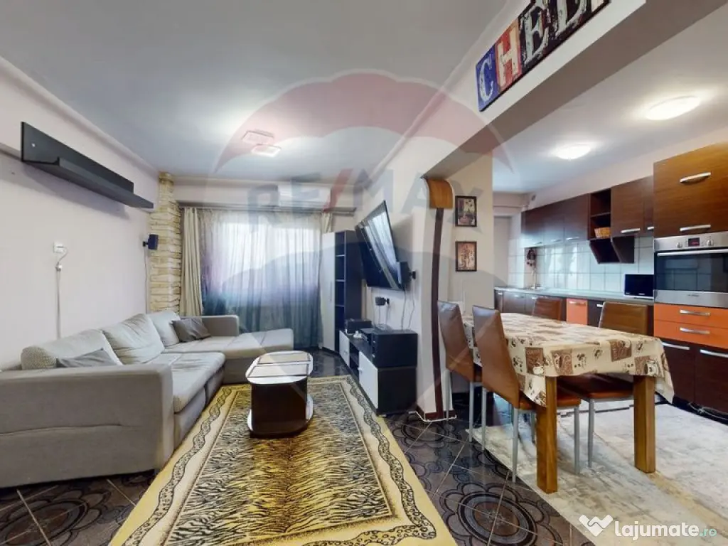 Apartament 3 camere | Decomandat | 81 mp | Parcare | Mobi... 