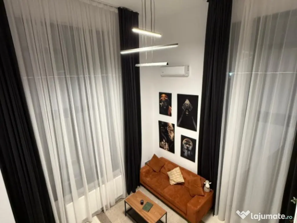 Apartament 2cam loft,modern scară interioară,mobilat,utilat,Colentina