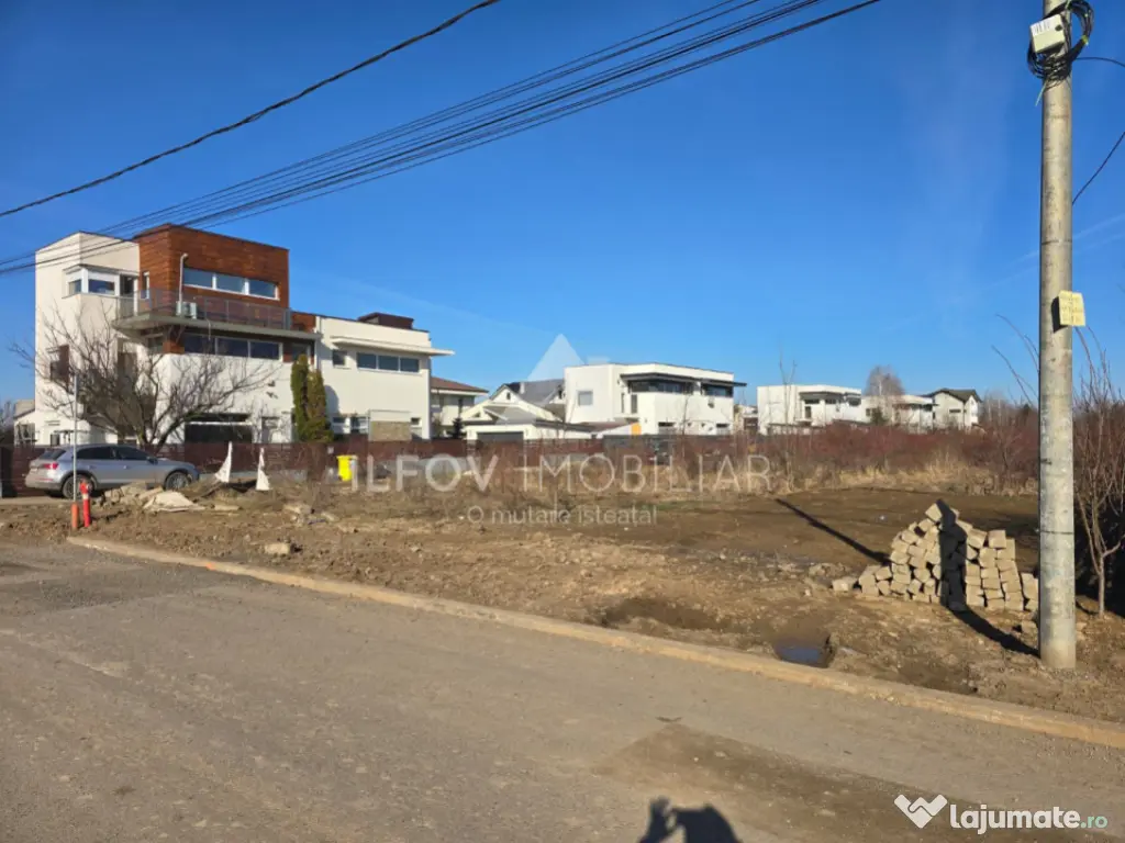 Otopeni, Str. 1Mai – Teren 4.412mp, Deschidere 23,21m | Co 