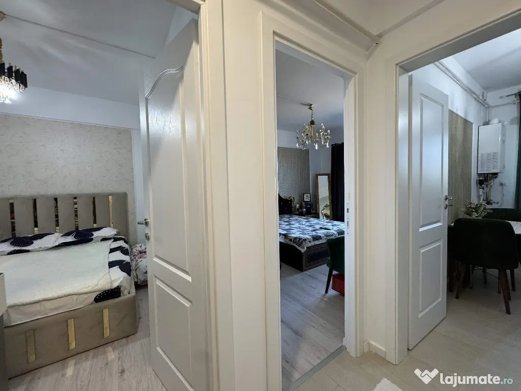 2 cam, etaj 2, 46 mp, decomandat, bloc nou, str. Recea, cu loc de parc 