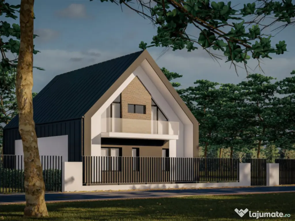 Casă P+M la roșu de vânzare în Catalina – zonă liniș 