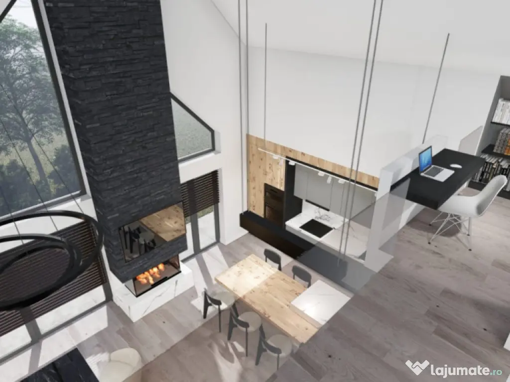 Casă P+M la roșu de vânzare în Catalina – zonă liniș 