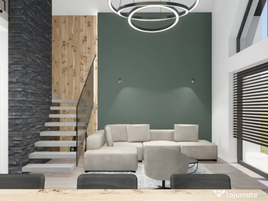 Casă P+M la roșu de vânzare în Catalina – zonă liniș 