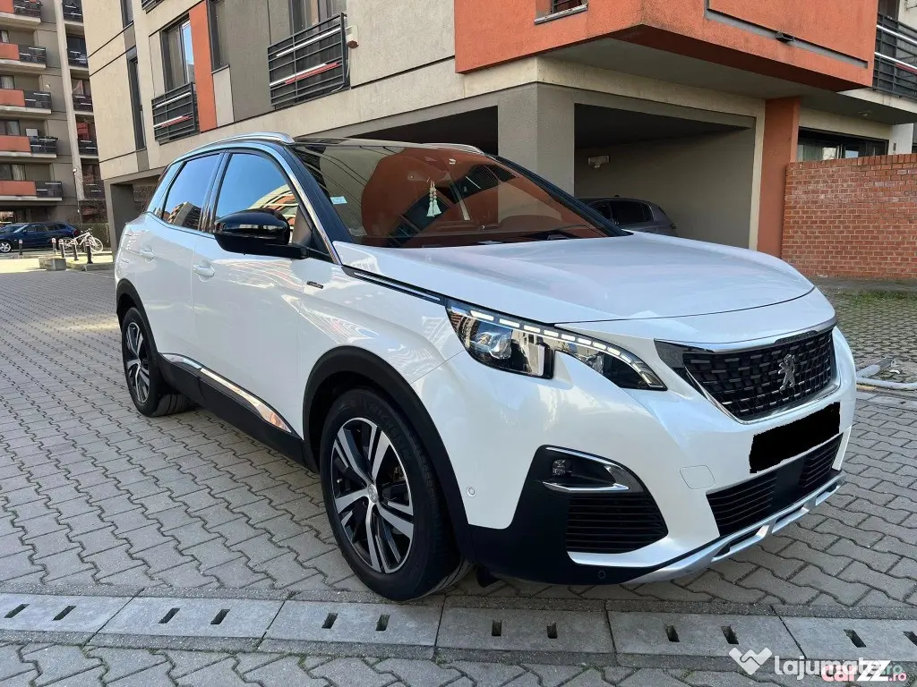 PEUGEOT 3008 GT-line an 2017 motor 1.2 benzina euro 6. 130 cp 127.000km 