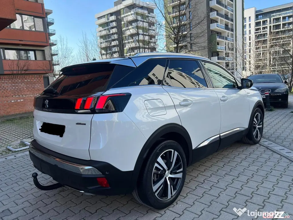 PEUGEOT 3008 GT-line an 2017 motor 1.2 benzina euro 6. 130 cp 127.000km 