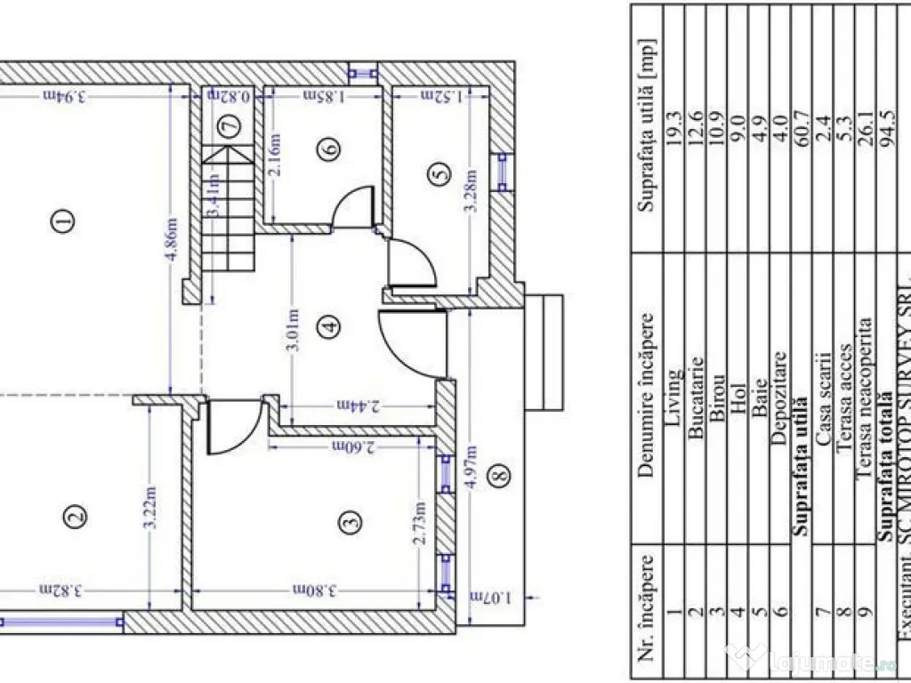 Vila hi-tech-smart,mob-util total,5cam,3bai,2parcari,tere... 