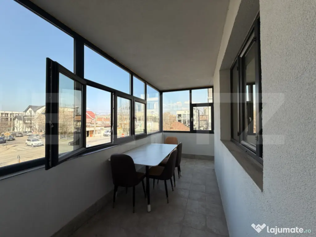 Apartament 2 camere cu terasă mare, et. 1, Calea Severinulu 