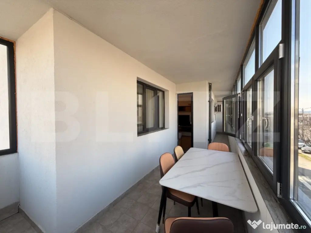 Apartament 2 camere cu terasă mare, et. 1, Calea Severinulu 
