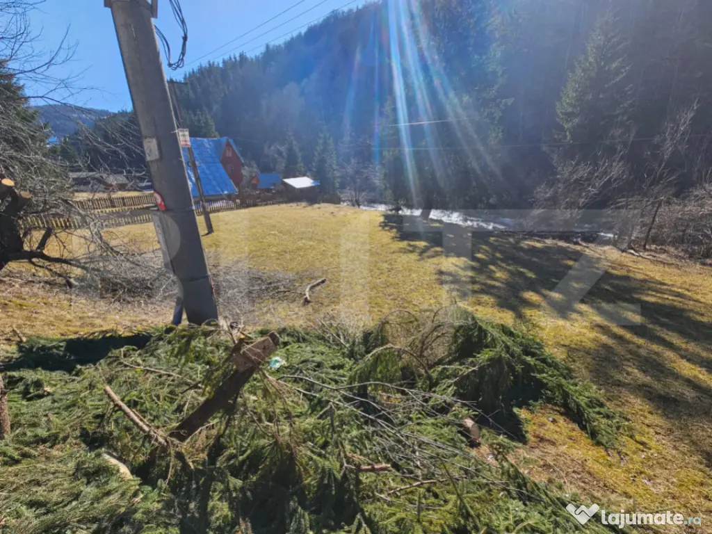 Teren intravilan 2690 mp la munte, Garda de Sus 