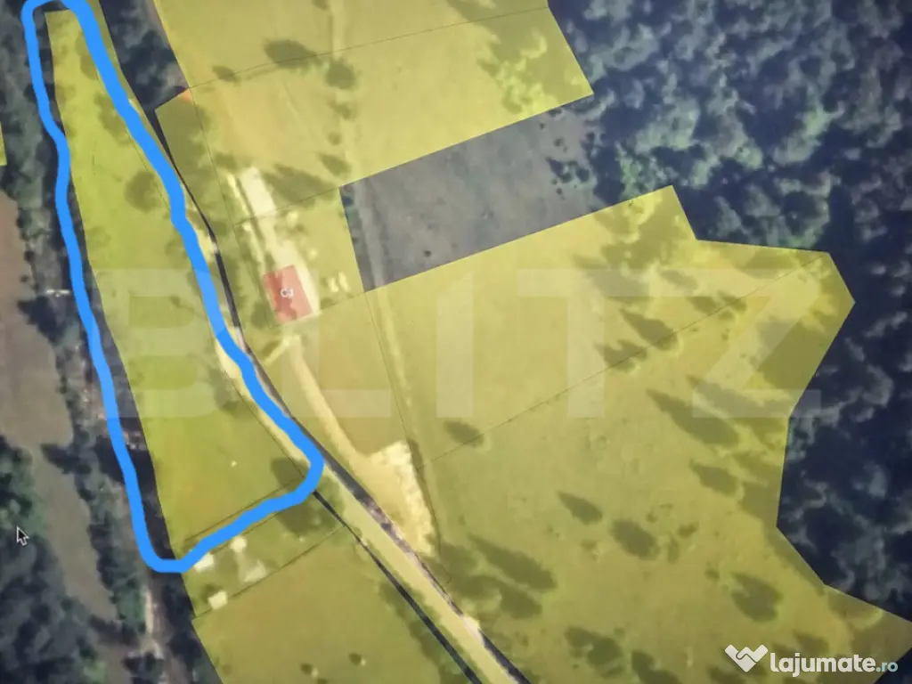 Teren intravilan 2690 mp la munte, Garda de Sus 