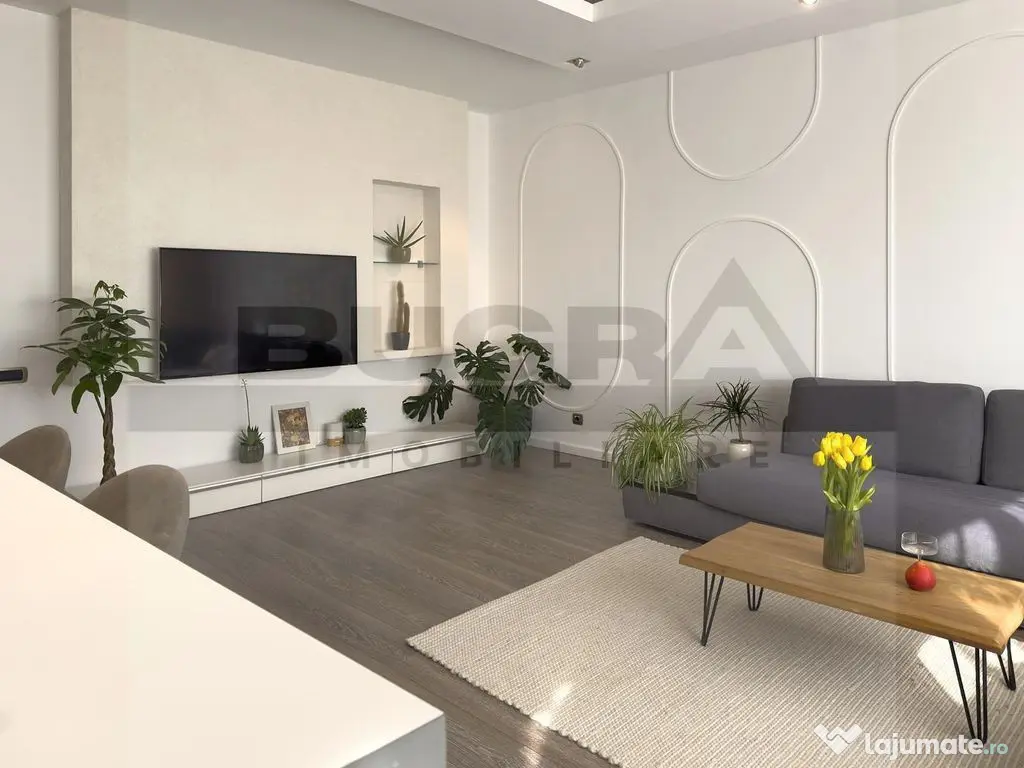 Apartament premium cu 3 camere, 79 mp, parcare subterană 