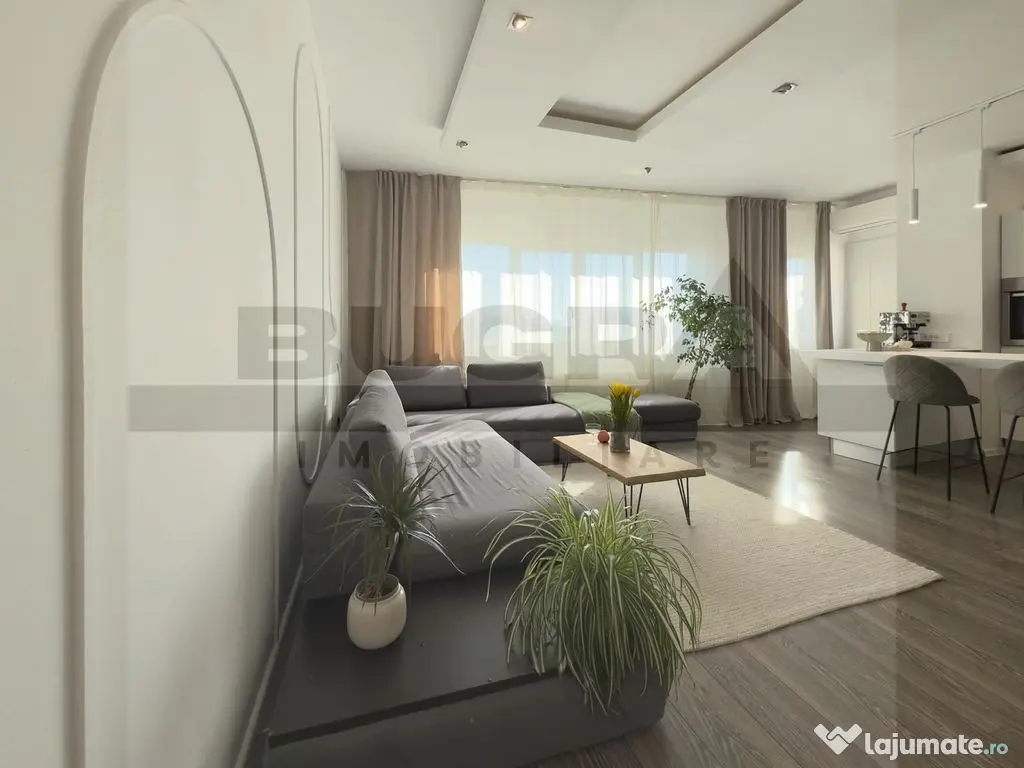 Apartament premium cu 3 camere, 79 mp, parcare subterană 