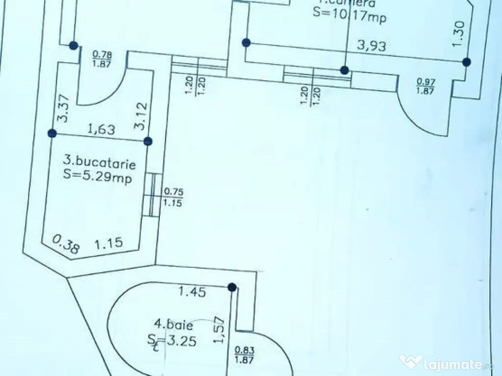 Spatiu comercial Kogalniceanu stradal 50 mp fara risc sei... 