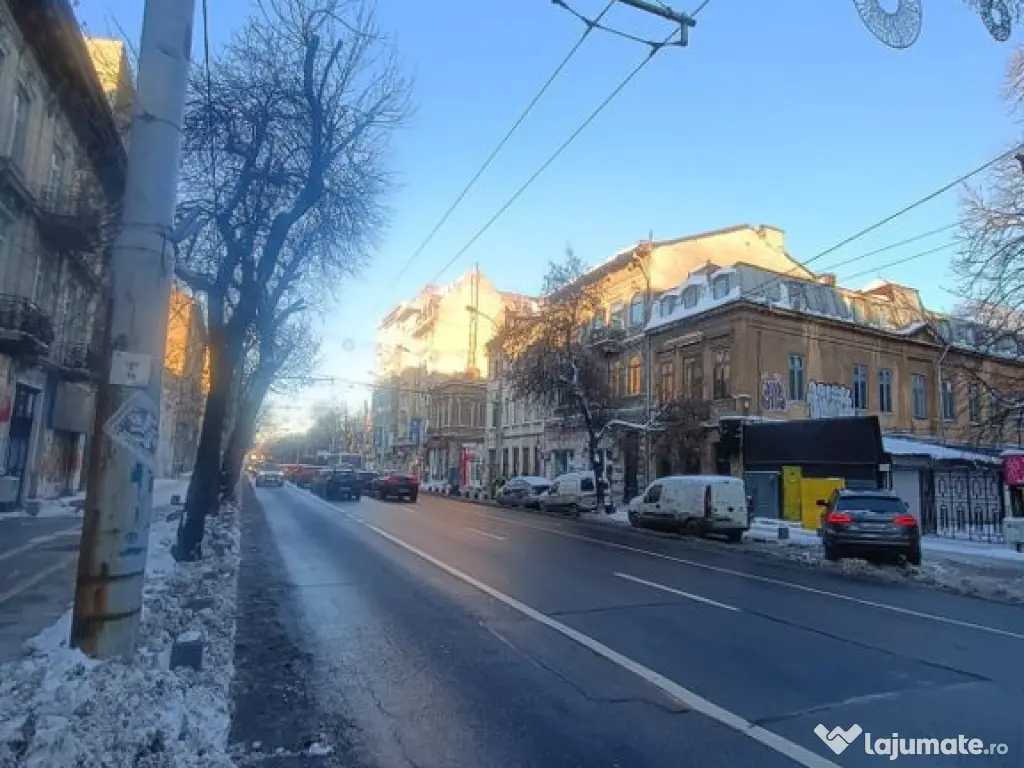Spatiu comercial Kogalniceanu stradal 50 mp fara risc sei... 