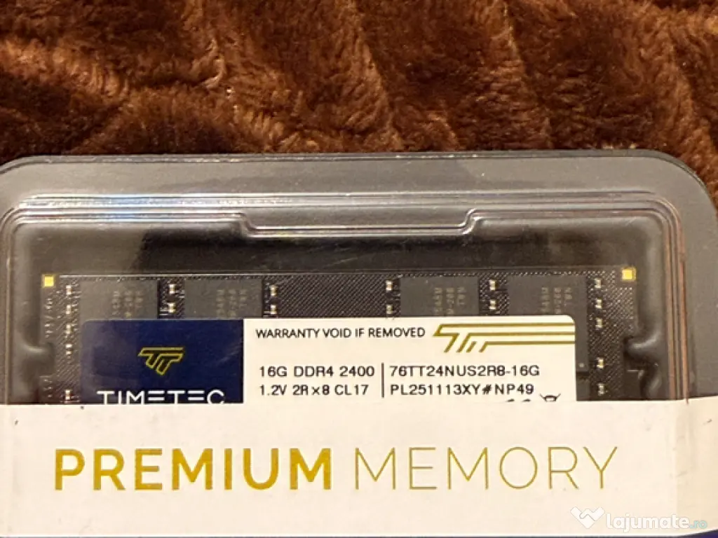 Kit RAM Laptop DRR4 Timetec 