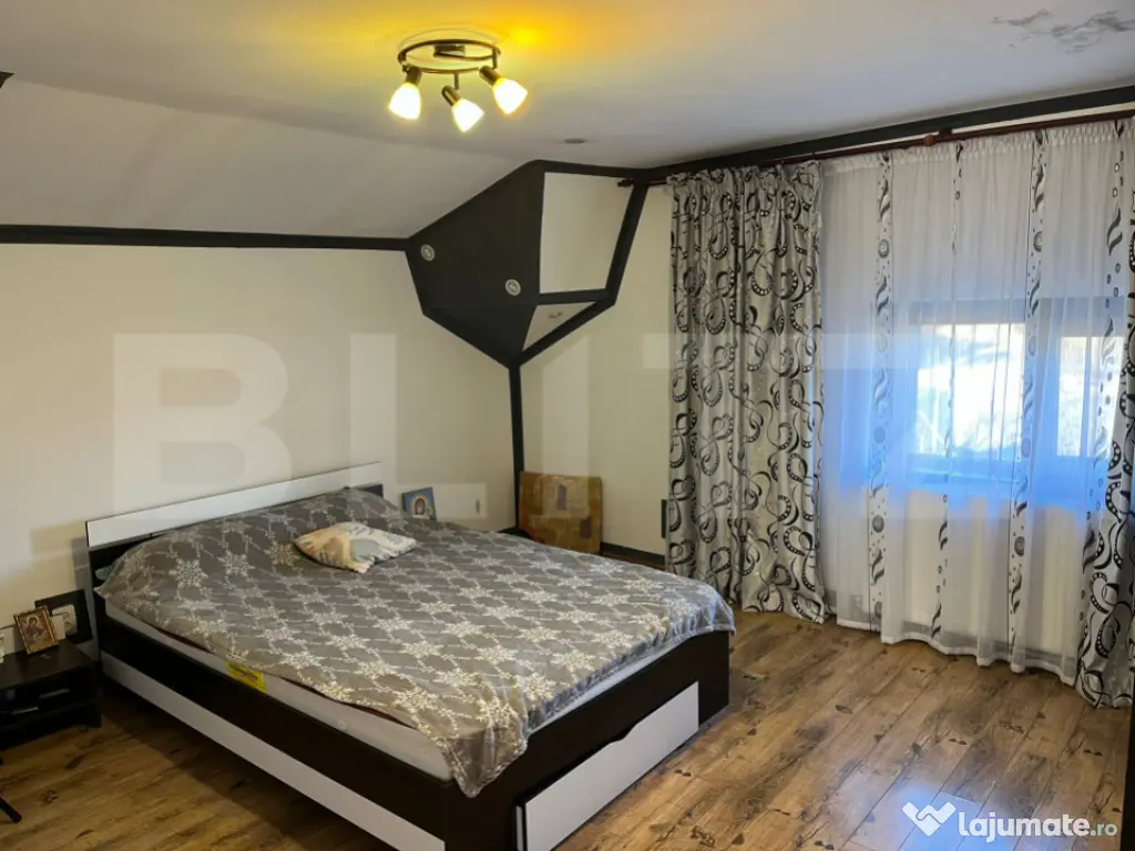 Casa P+M, 500 mp teren, deschidere bilaterala, Drumul Apelor 