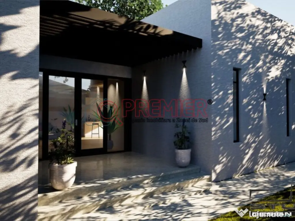 Vile Comuna Berceni – 4 camere, curte 400 mp, Finisate 