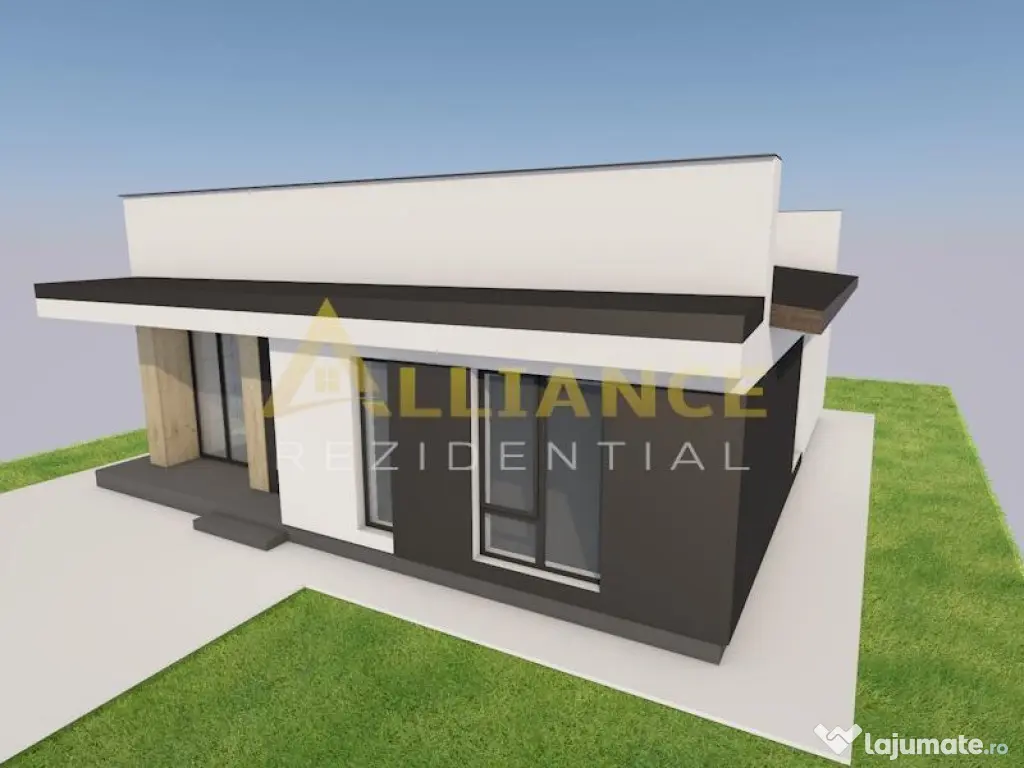 Casa Individuala - 4 camere - 2 bai - 411mp teren 