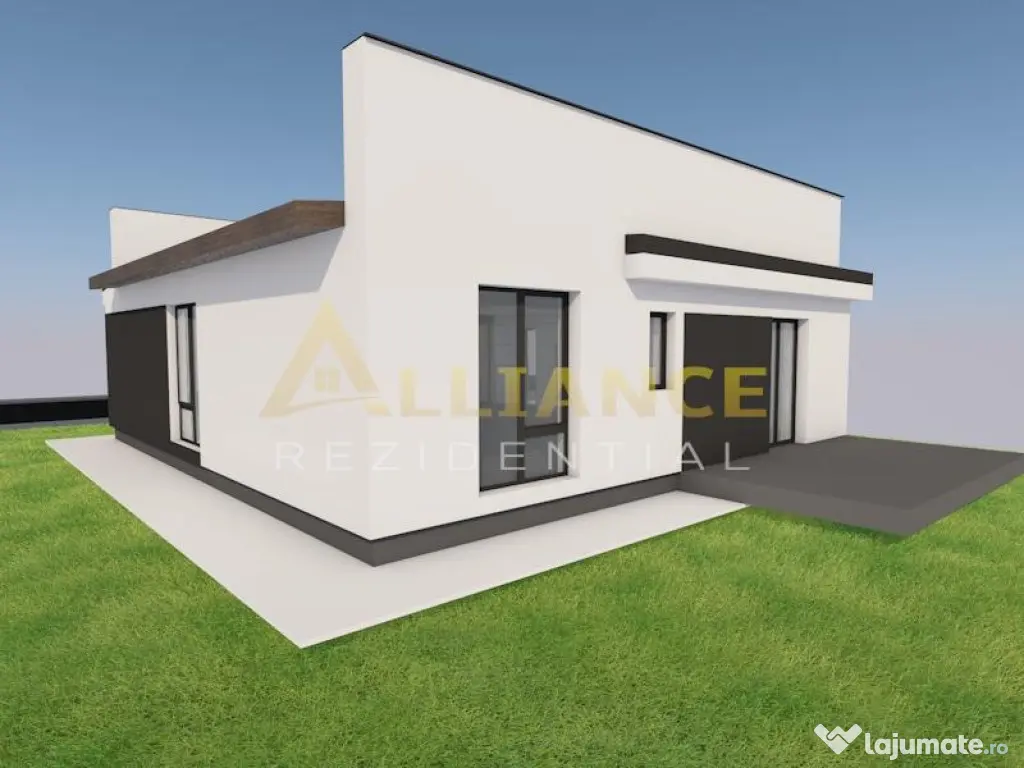 Casa Individuala - 4 camere - 2 bai - 411mp teren 