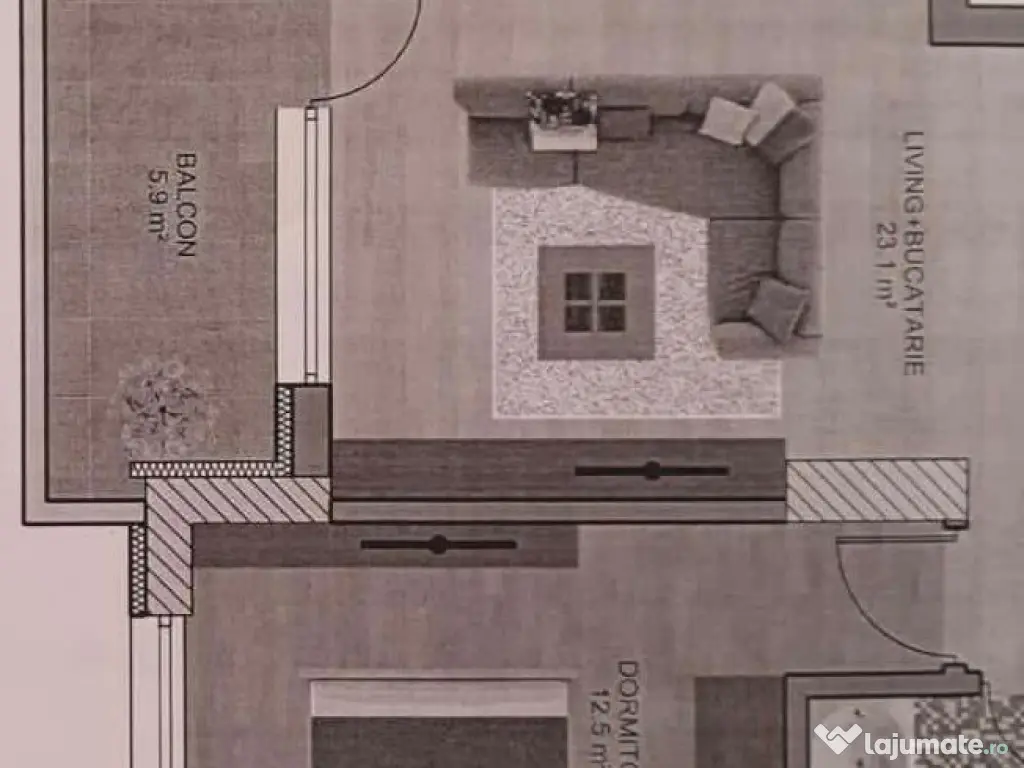 Studio de inchiriat, metrou Berceni 