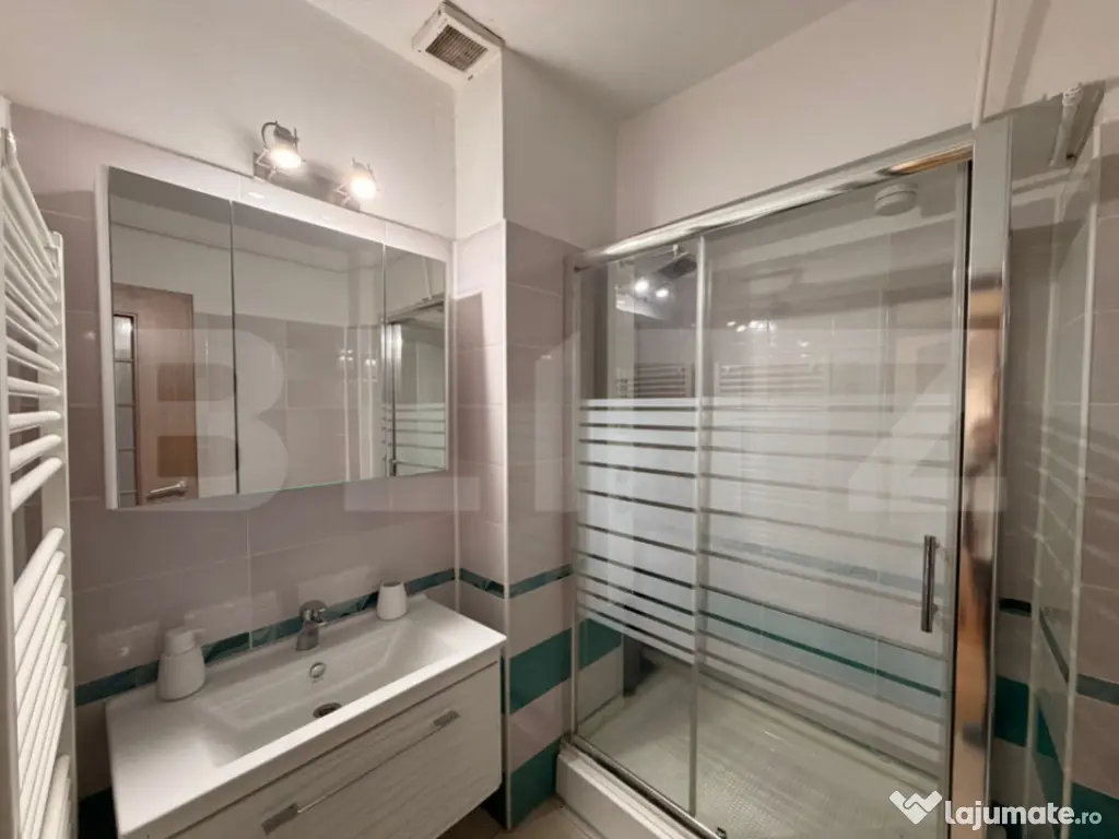 Studio de 46,54mp, decomandat, zona centrala 