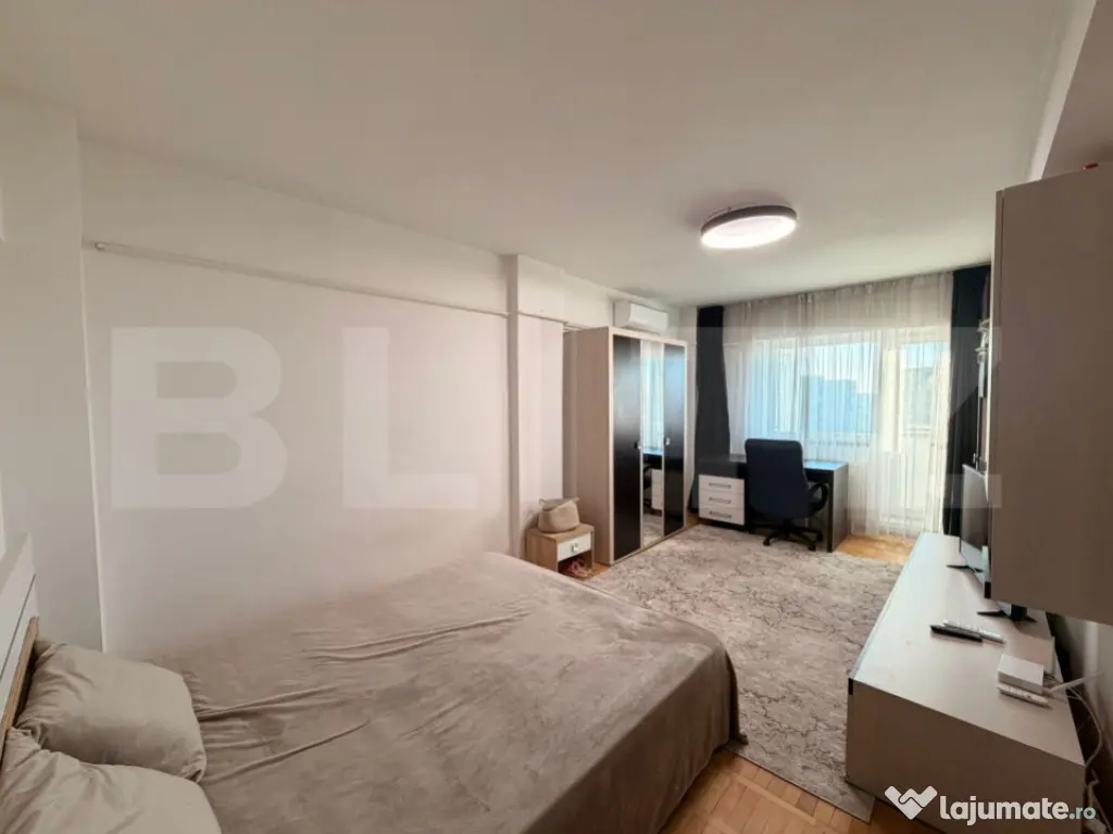 Studio de 46,54mp, decomandat, zona centrala 