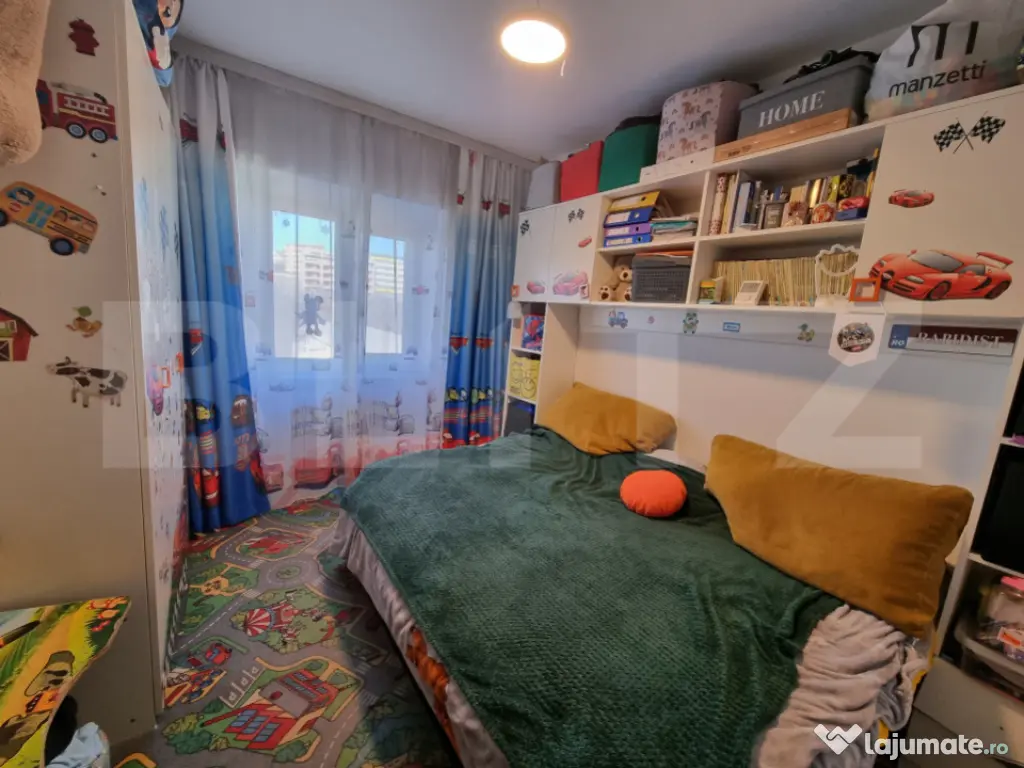 Apartament 3 camere, 66mp, decomandat, 2 bai, zona Pacurari 