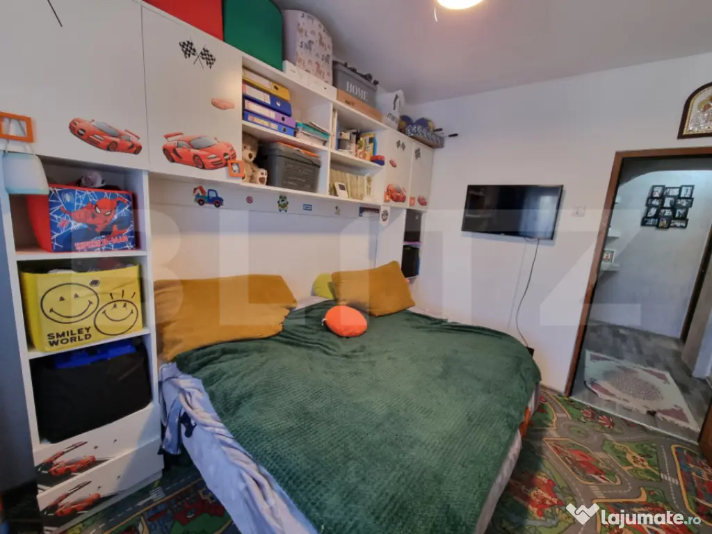 Apartament 3 camere, 66mp, decomandat, 2 bai, zona Pacurari 