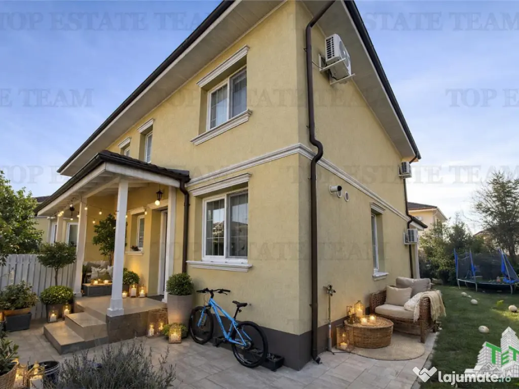 Vila tip duplex de inchiriat /Corbeanca Park /liniste, natur 