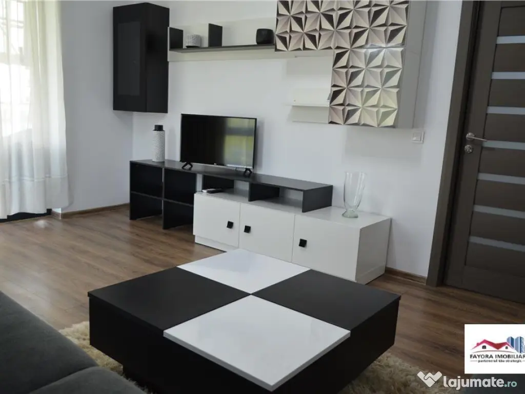 Apartament Nou 2 Camere cu Parcare Privata de Inchiriat Zona 