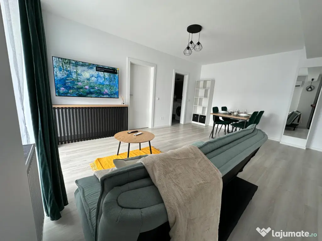 Închiriez apartament 2 camere + parcare subterana 