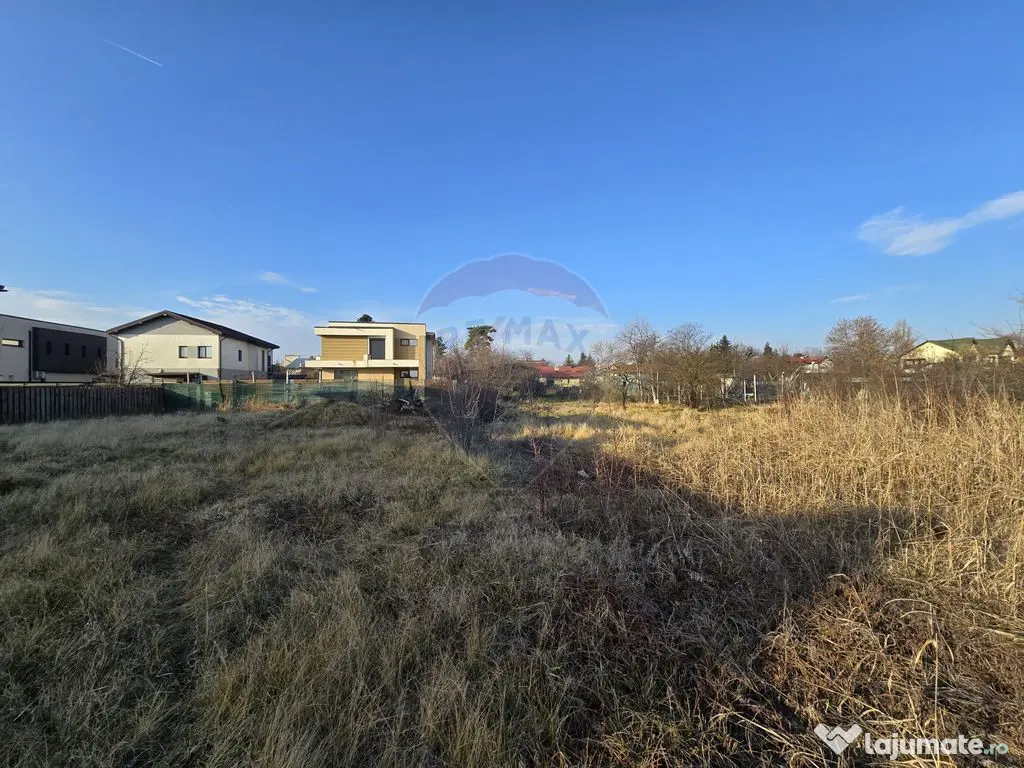 Central Corbeanca, teren generos, parcelat, dubla deschidere 