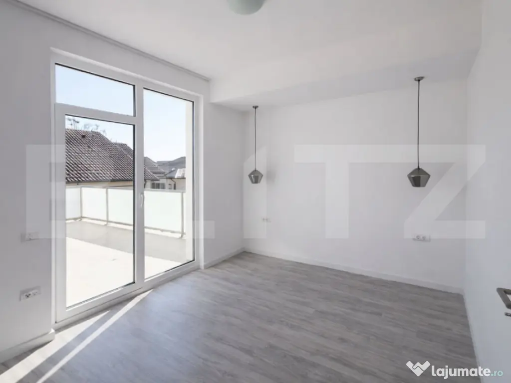 Apartament 2 camere, parțial mobilat, 52 mp, zona Dumbrăvi 