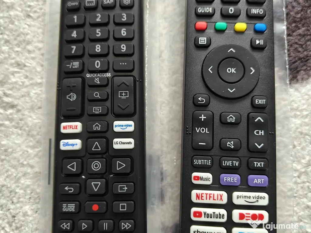 Telecomenzi universale pentru LG și Hisense 