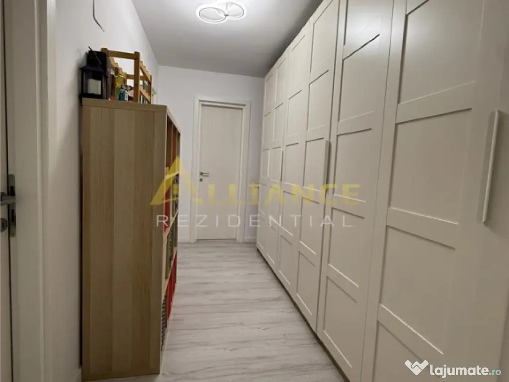 Apartamnet 3 camere mobilat si utilat, 101 mp, bloc nou 202 