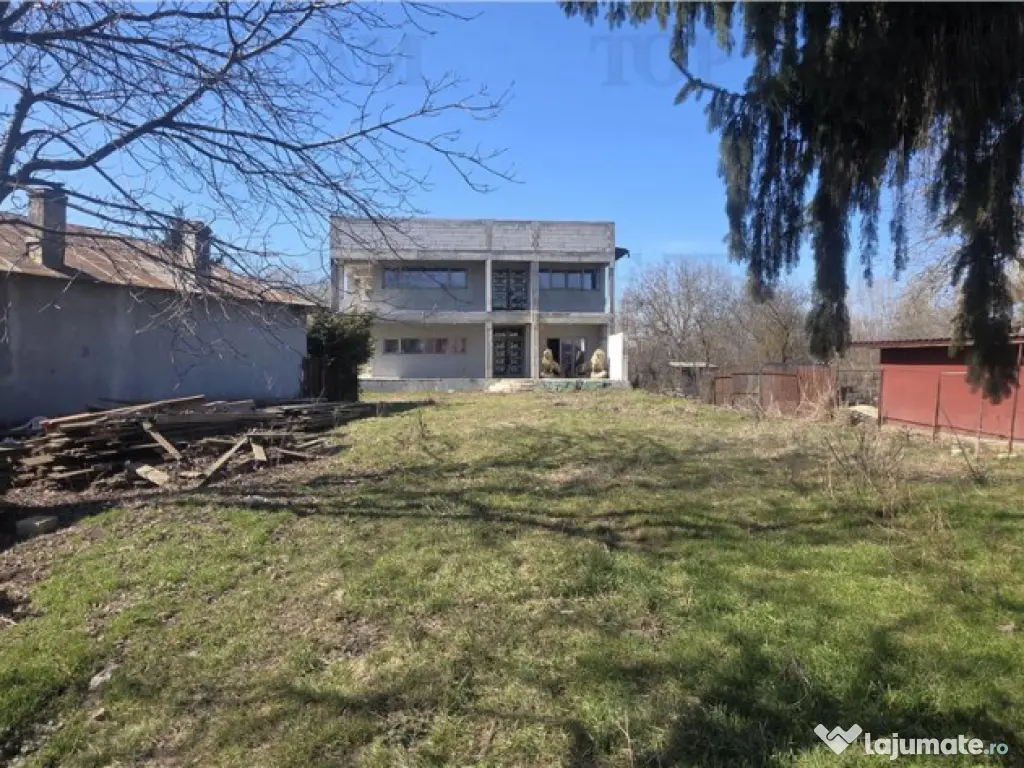 Domnesti - Potential investitional/ Casa la gri 476mp si ter 