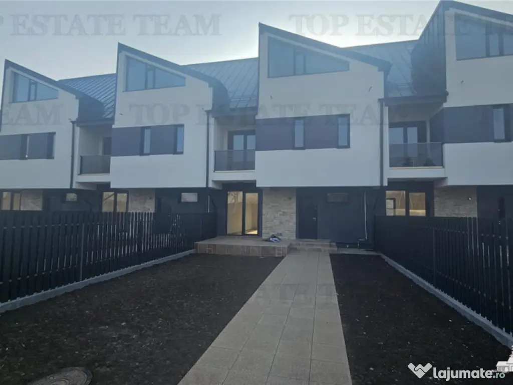 Vila lux 4 camere mansarda 52mp in Chiajna 