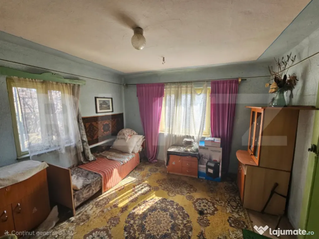 Casă 4 camere, teren generos de 3.800 mp, Măgina, comuna