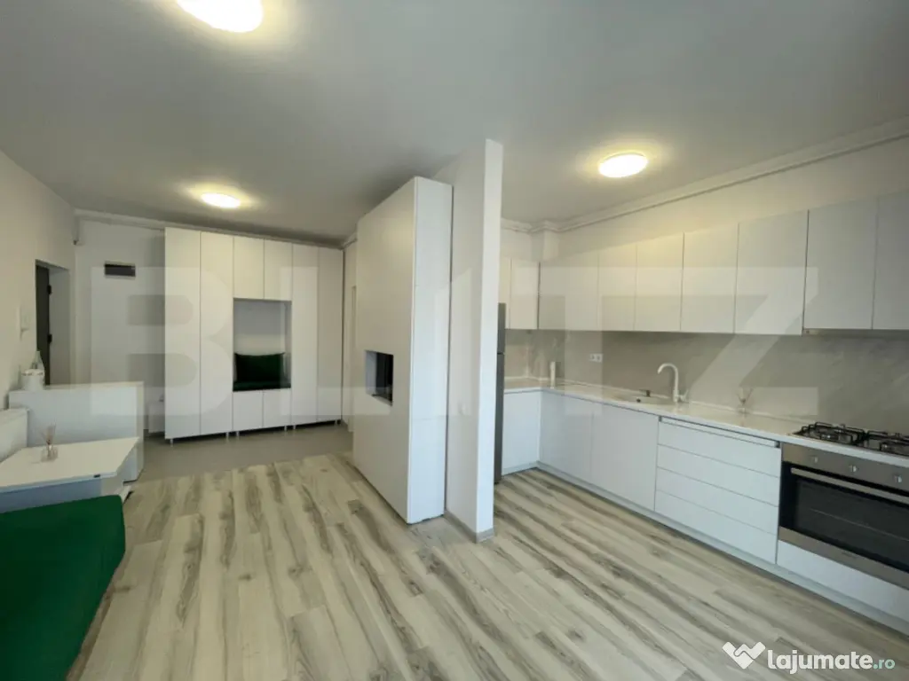 Apartament luminos, modern 2 camere, 42mp, balcon generos, p