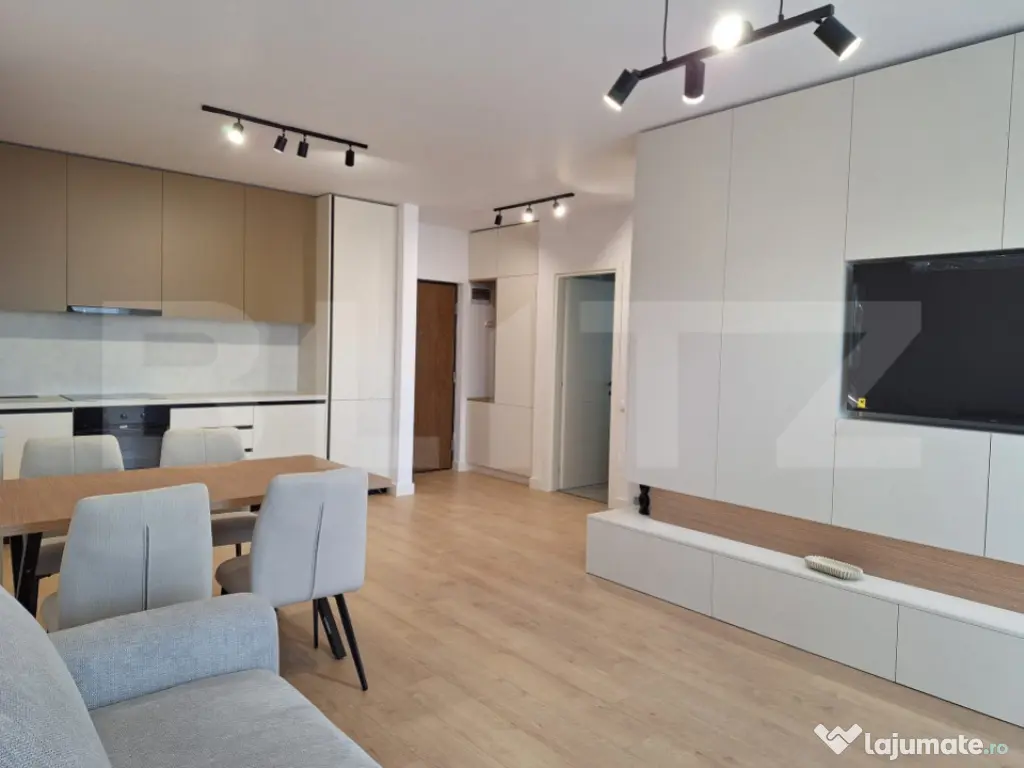 Apartament lux 2 camere 45 mp, terasa 10mp, etaj intermediar