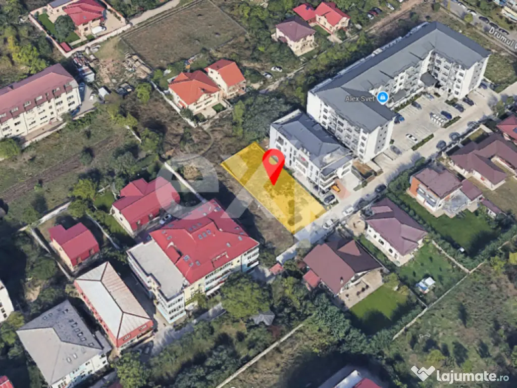 Teren Intravilan - Toate Utilitatile - P+2+M - CU disponibil 