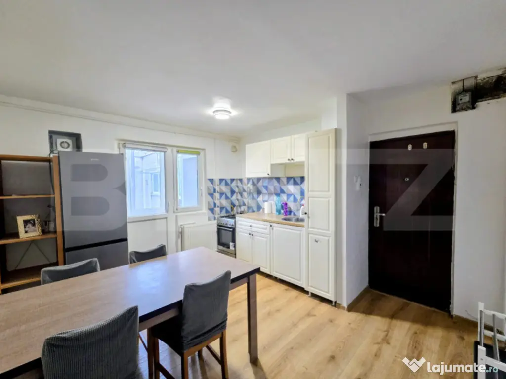 Apartament decomandat, 2 camere, 2 balcoane, Cartier Grigore