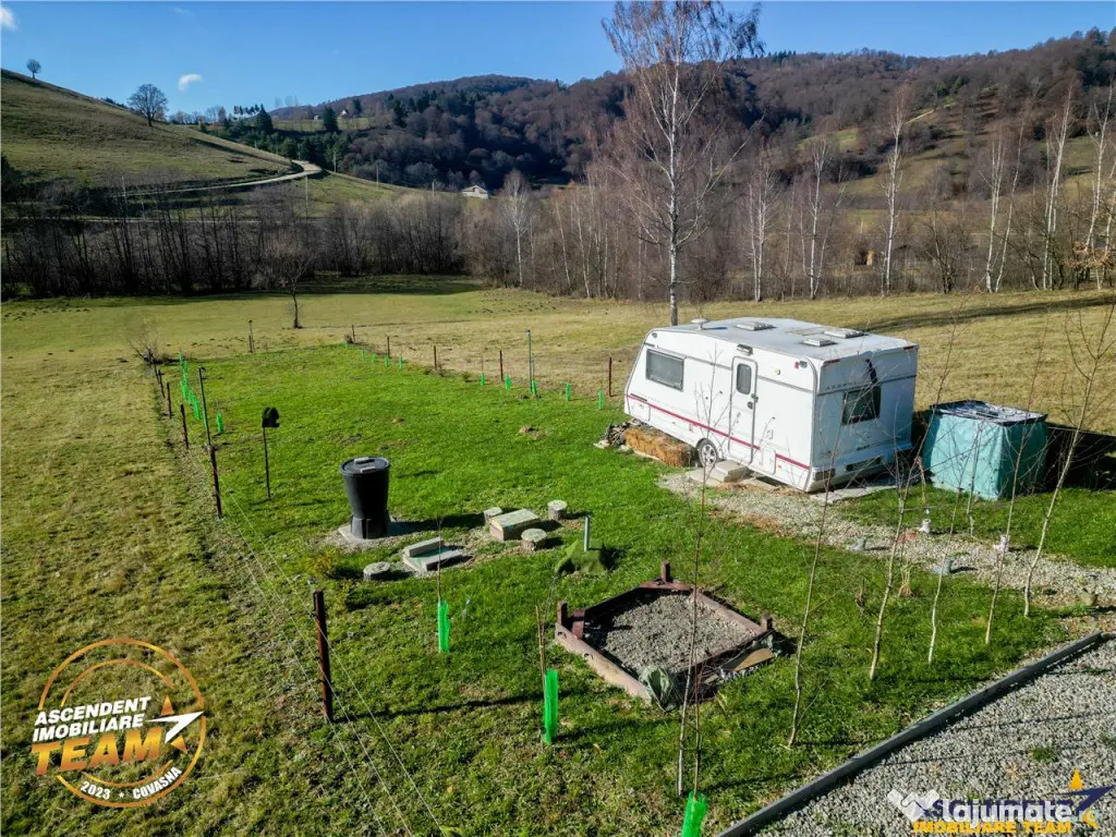 FILM! Teren extravilan 682 mp rulota, Floroaia, Intorsura
