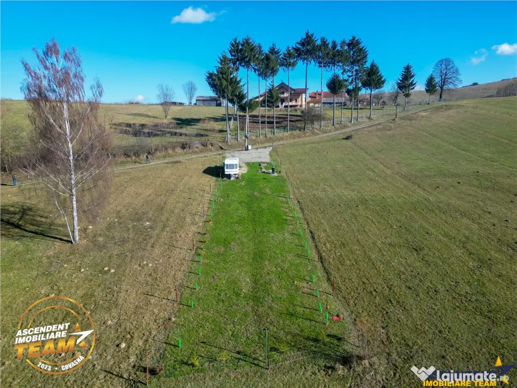 FILM! Teren extravilan 682 mp rulota, Floroaia, Intorsura