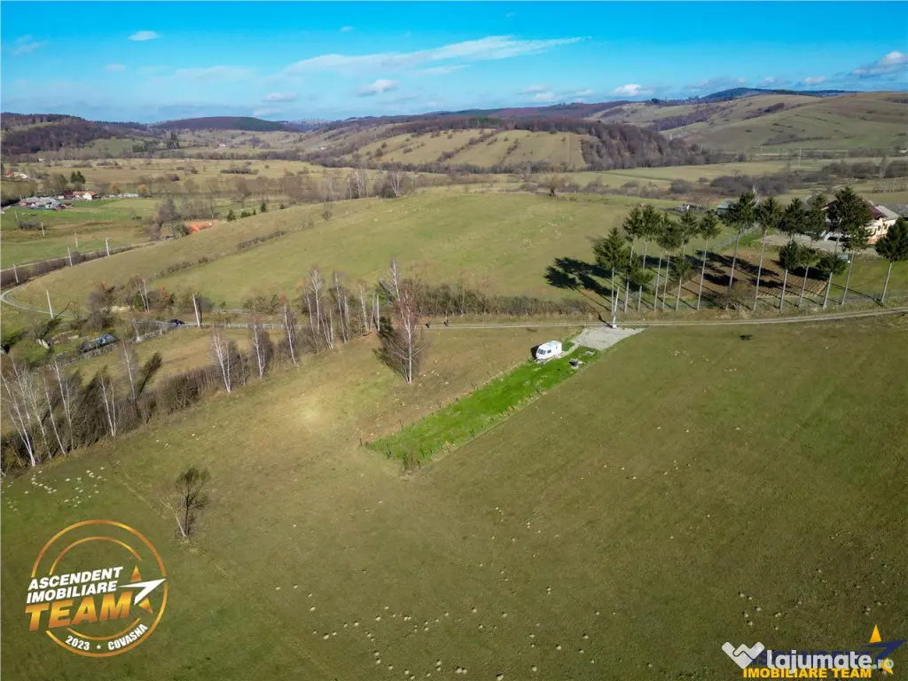 FILM! Teren extravilan 682 mp rulota, Floroaia, Intorsura