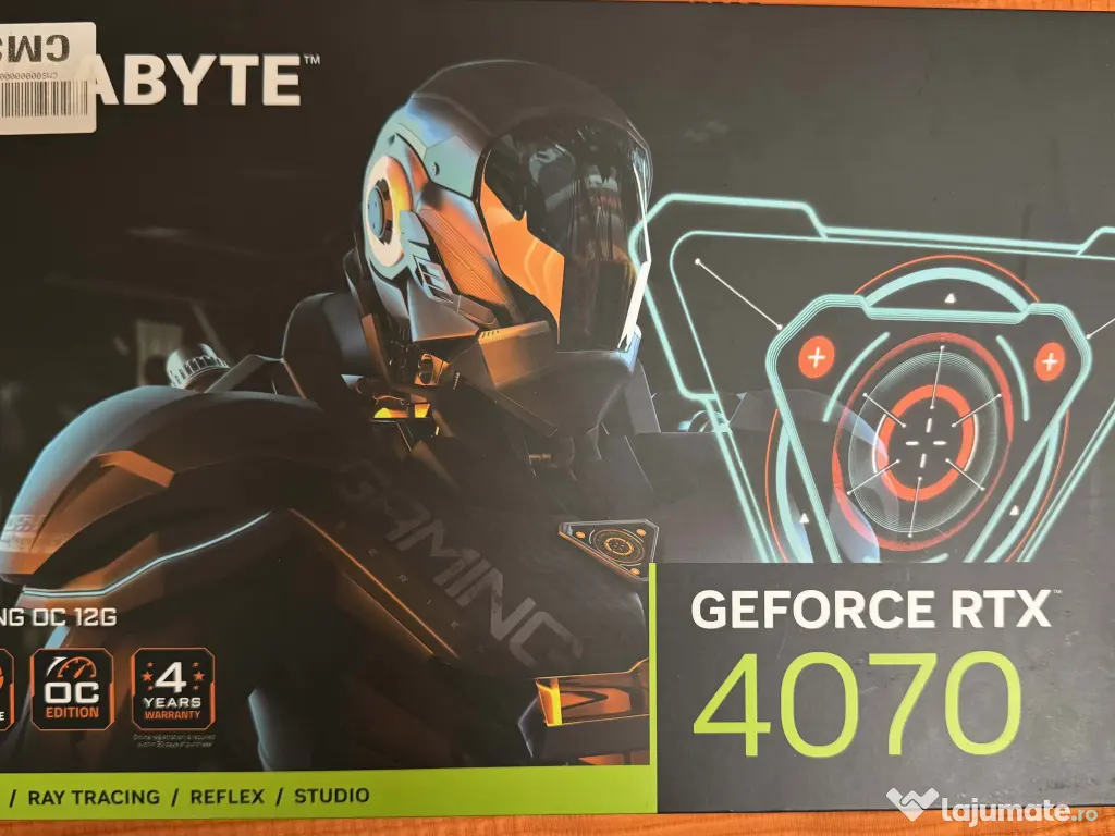 Placa video Gigabyte NVIDIA RTX 4070 Gaming OC 