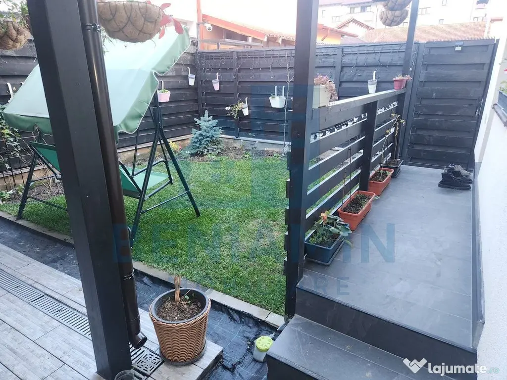 Apartament studio cu parcare -Parter Mobilat Utilat Bloc Nou 