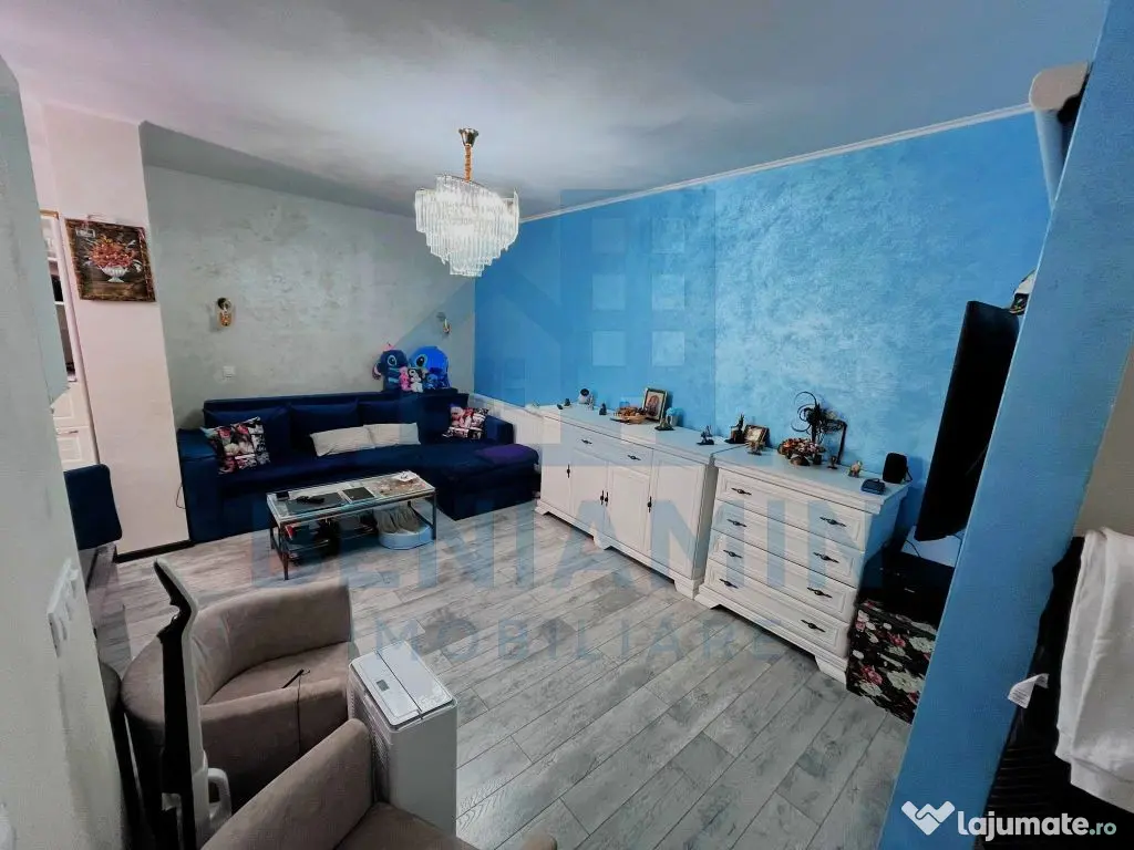 Apartament studio cu parcare -Parter Mobilat Utilat Bloc Nou 