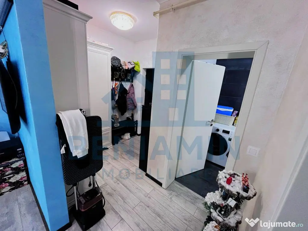 Apartament studio cu parcare -Parter Mobilat Utilat Bloc Nou 