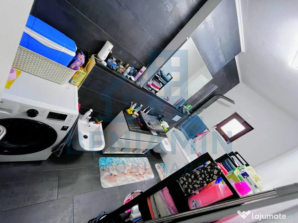 Apartament studio cu parcare -Parter Mobilat Utilat Bloc Nou 